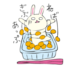 Rabbit, Cat and Panda on and off sticker #1097953