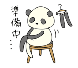 Rabbit, Cat and Panda on and off sticker #1097957