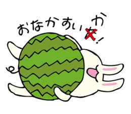 Rabbit, Cat and Panda on and off sticker #1097960