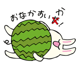 Rabbit, Cat and Panda on and off sticker #1097960