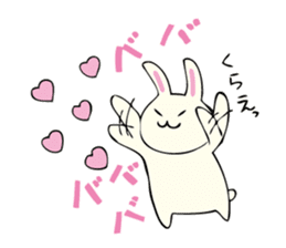 Rabbit, Cat and Panda on and off sticker #1097961