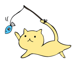 Rabbit, Cat and Panda on and off sticker #1097962