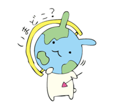 Rabbit, Cat and Panda on and off sticker #1097963