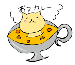 Rabbit, Cat and Panda on and off sticker #1097966