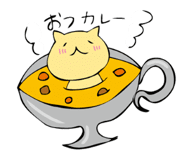 Rabbit, Cat and Panda on and off sticker #1097966