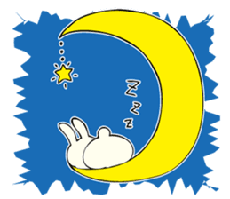 Rabbit, Cat and Panda on and off sticker #1097976