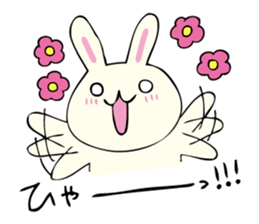 Rabbit, Cat and Panda on and off sticker #1097984