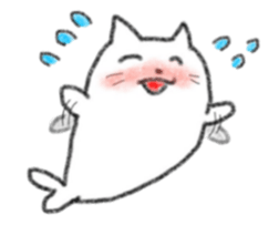 Cat Seal Sticker sticker #1098062