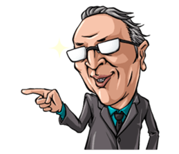 a Japanese uncle sticker #1098149