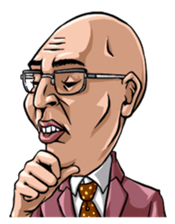 a Japanese uncle sticker #1098160