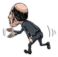 a Japanese uncle sticker #1098183