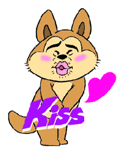 akita ken sticker #1098208