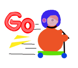 Big eye sticker #1098391