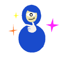 Big eye sticker #1098405