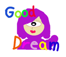 Big eye sticker #1098423