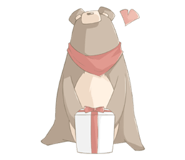 Girl & Animal sticker #1098465