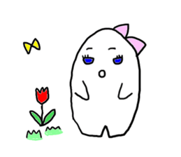 Lazy Ghost sticker #1098782