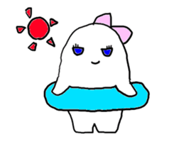 Lazy Ghost sticker #1098783