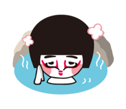 KUMADORI sisters sticker #1098885