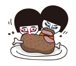 KUMADORI sisters sticker #1098887