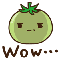 Tomato child English version sticker #1098953