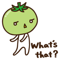 Tomato child English version sticker #1098957