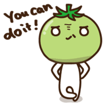 Tomato child English version sticker #1098965