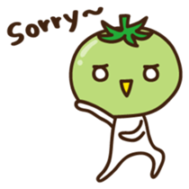 Tomato child English version sticker #1098974