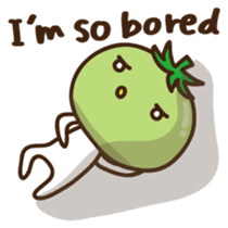 Tomato child English version sticker #1098977