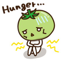 Tomato child English version sticker #1098978