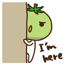 Tomato child English version sticker #1098981