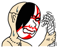 Mr.Kumadori sticker #1099499