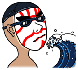 Mr.Kumadori sticker #1099500