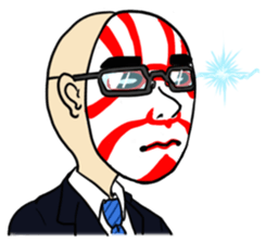 Mr.Kumadori sticker #1099501