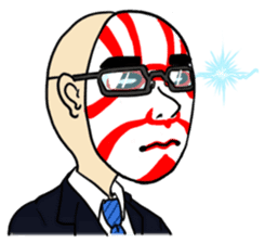 Mr.Kumadori sticker #1099501