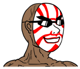 Mr.Kumadori sticker #1099502