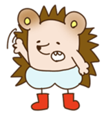 Hedgehog Cute sticker #1099551