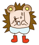 Hedgehog Cute sticker #1099554
