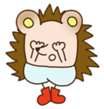 Hedgehog Cute sticker #1099559