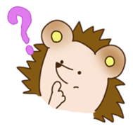 Hedgehog Cute sticker #1099562