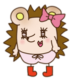 Hedgehog Cute sticker #1099585