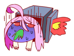 Rocket monster Hakoko! sticker #1099638