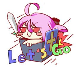 Rocket monster Hakoko! sticker #1099642