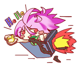 Rocket monster Hakoko! sticker #1099646