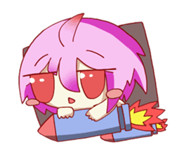 Rocket monster Hakoko! sticker #1099658