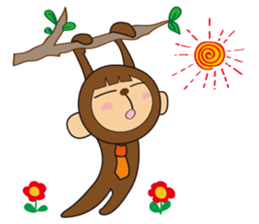 Daily Animal businessman sticker #1099915