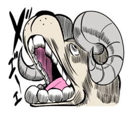 Surprise animal sticker #1100087