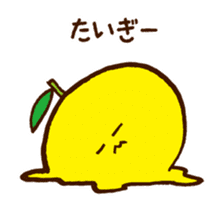 Hassaku orange & Lemon Sticker [No.3] sticker #1100205
