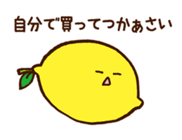 Hassaku orange & Lemon Sticker [No.3] sticker #1100216