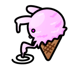 Rabbit Icecream sticker #1100237